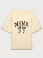 Graphic Round Neck Short Sleeve T-shirt