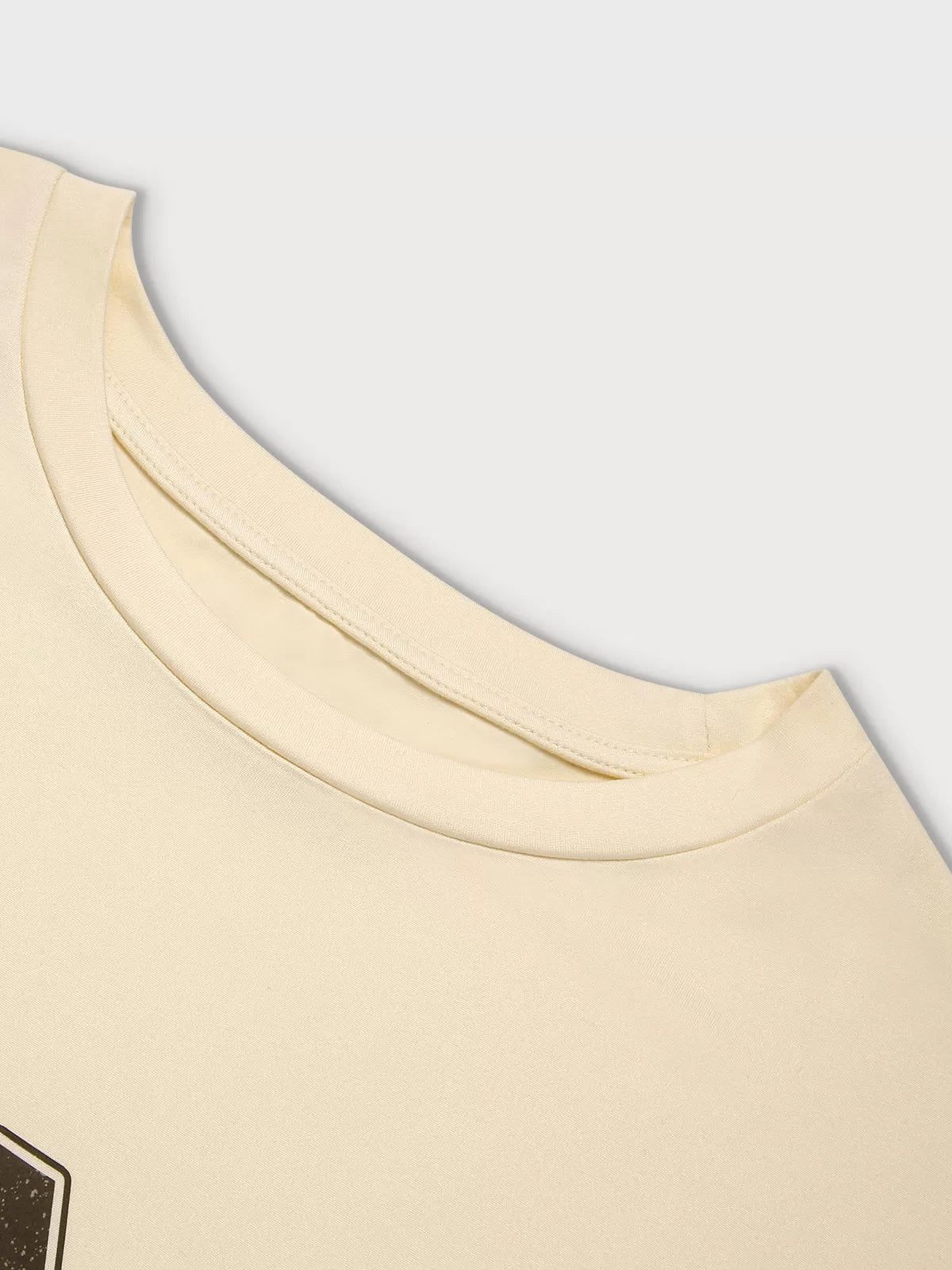 Graphic Round Neck Short Sleeve T-shirt