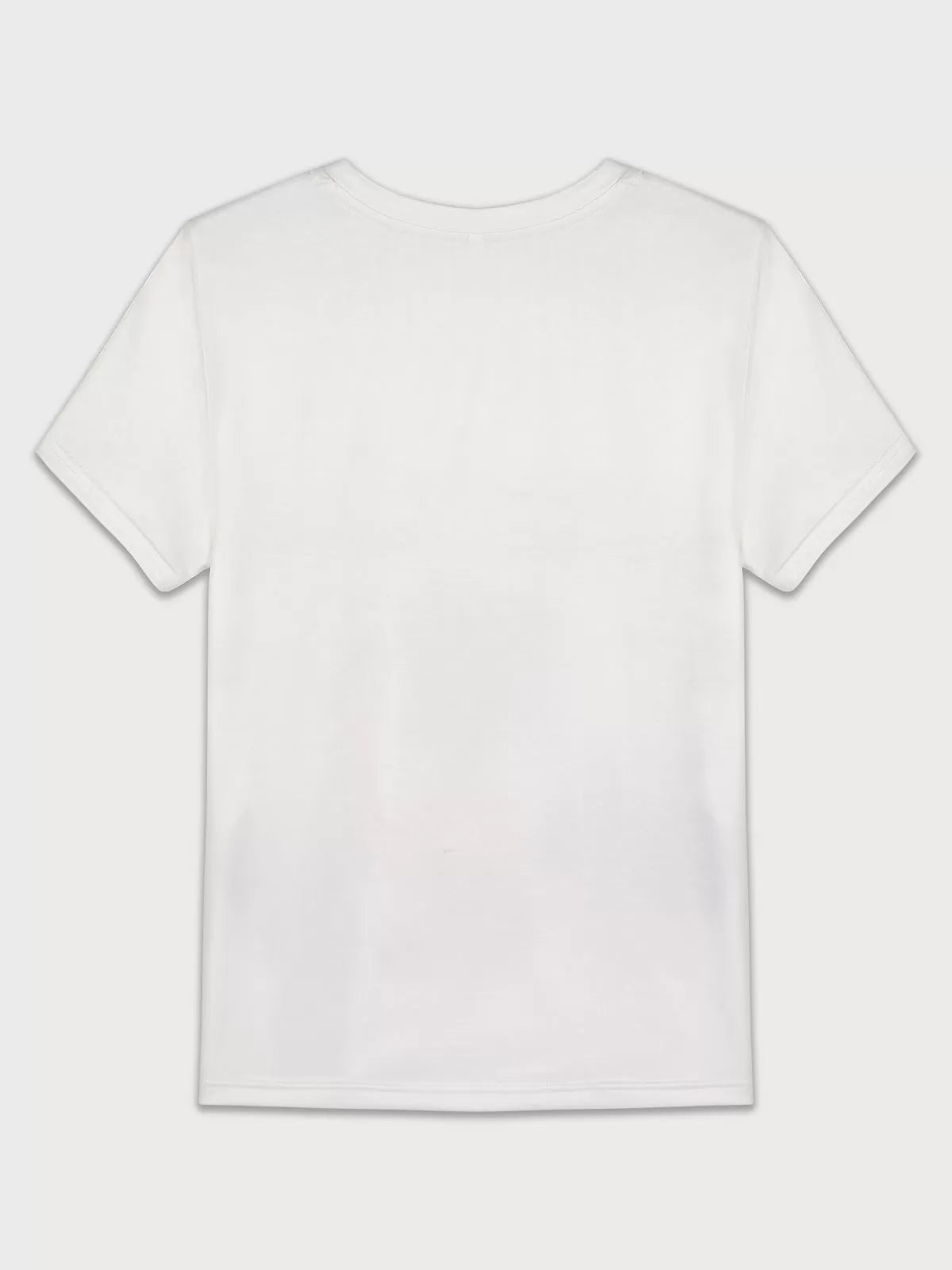 Graphic Round Neck Short Sleeve T-shirt
