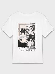 Graphic Round Neck Short Sleeve T-shirt