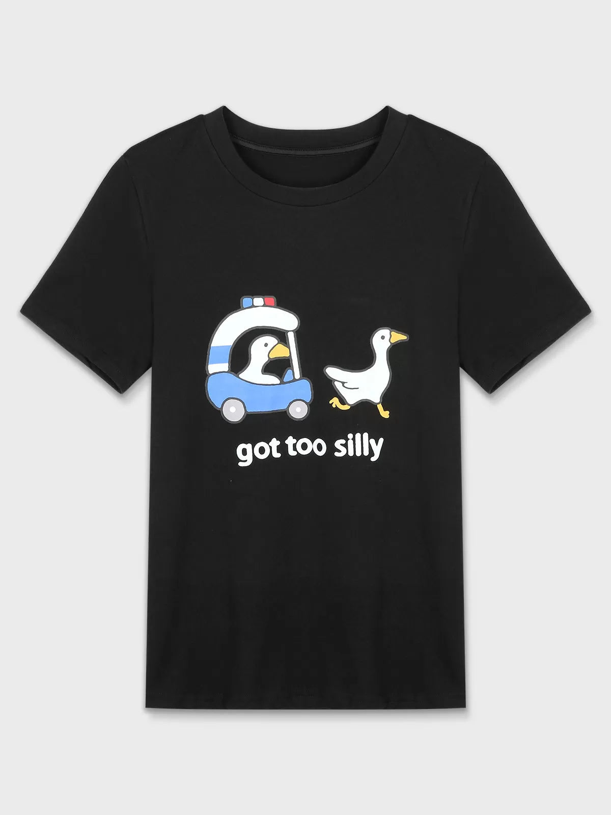 Graphic Round Neck Short Sleeve T-shirt