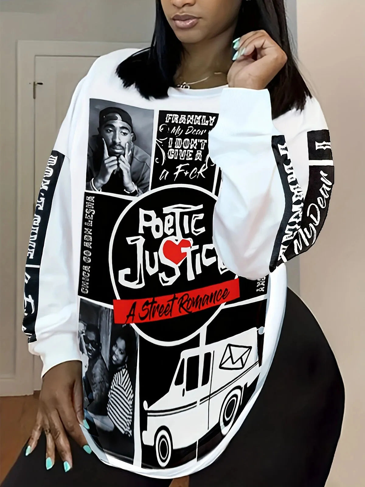 Graphic Round Neck Regular Sleeve T-shirt