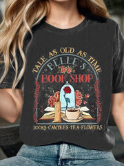 Graphic Round Neck Short Sleeve T-shirt