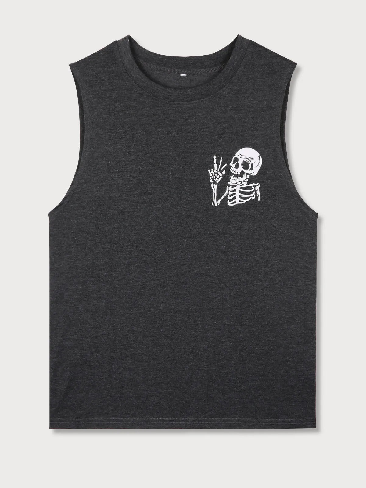 Graphic Round Neck Tank