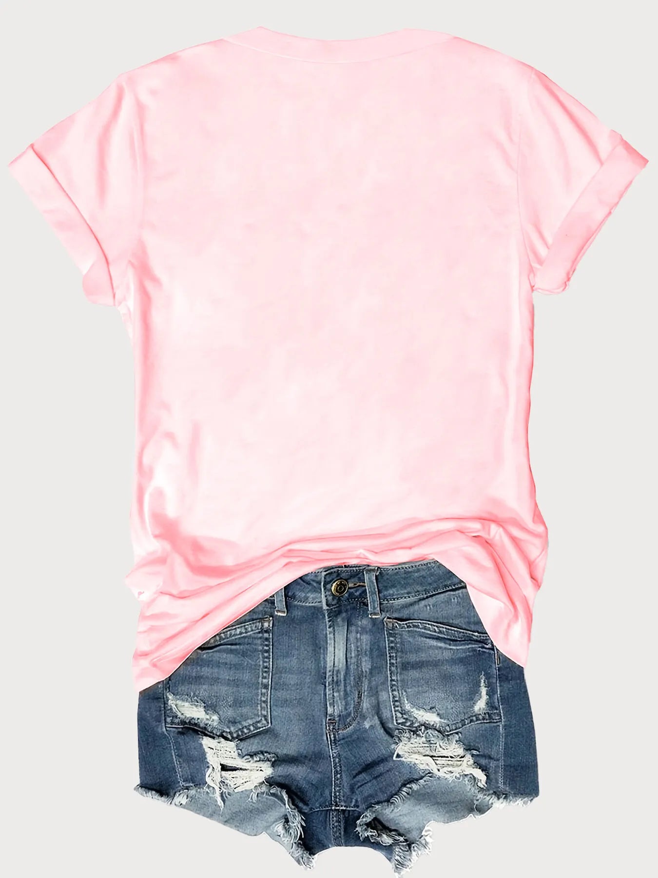 Graphic V-neck Regular T-shirt