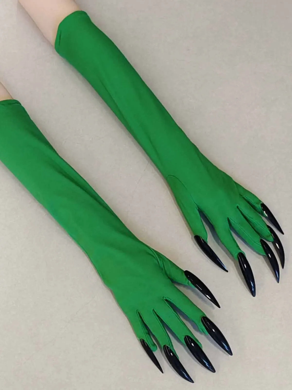 1pc Faux Nail Design Halloween Spooky Cosplay Costume Accessory for Parties and Events Claw  Long Gloves