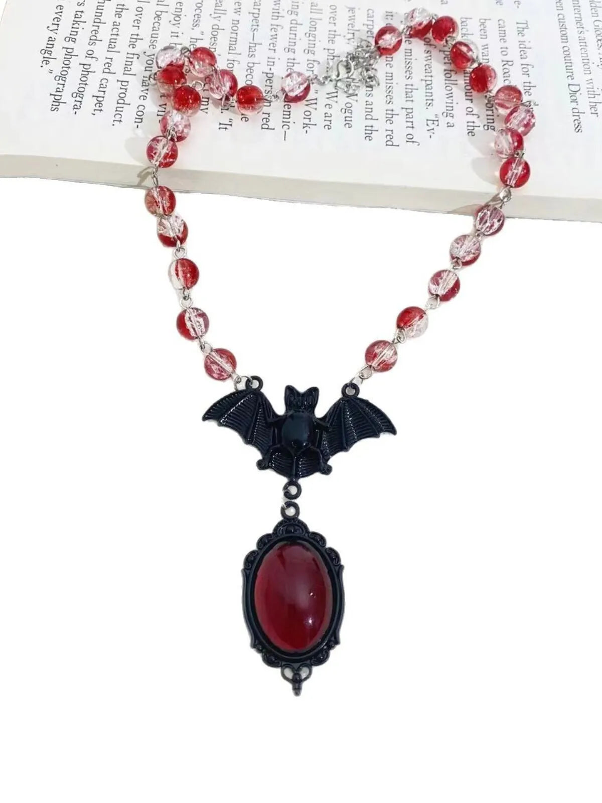 Halloween 1pc Crystal Zinc Alloy Necklace