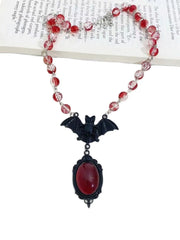 Halloween 1pc Crystal Zinc Alloy Necklace