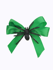 Halloween 1pc Spider Bow Hair Clip Accessory For Cosplay Cute Quirky Side Clip Unique Bangs Clip