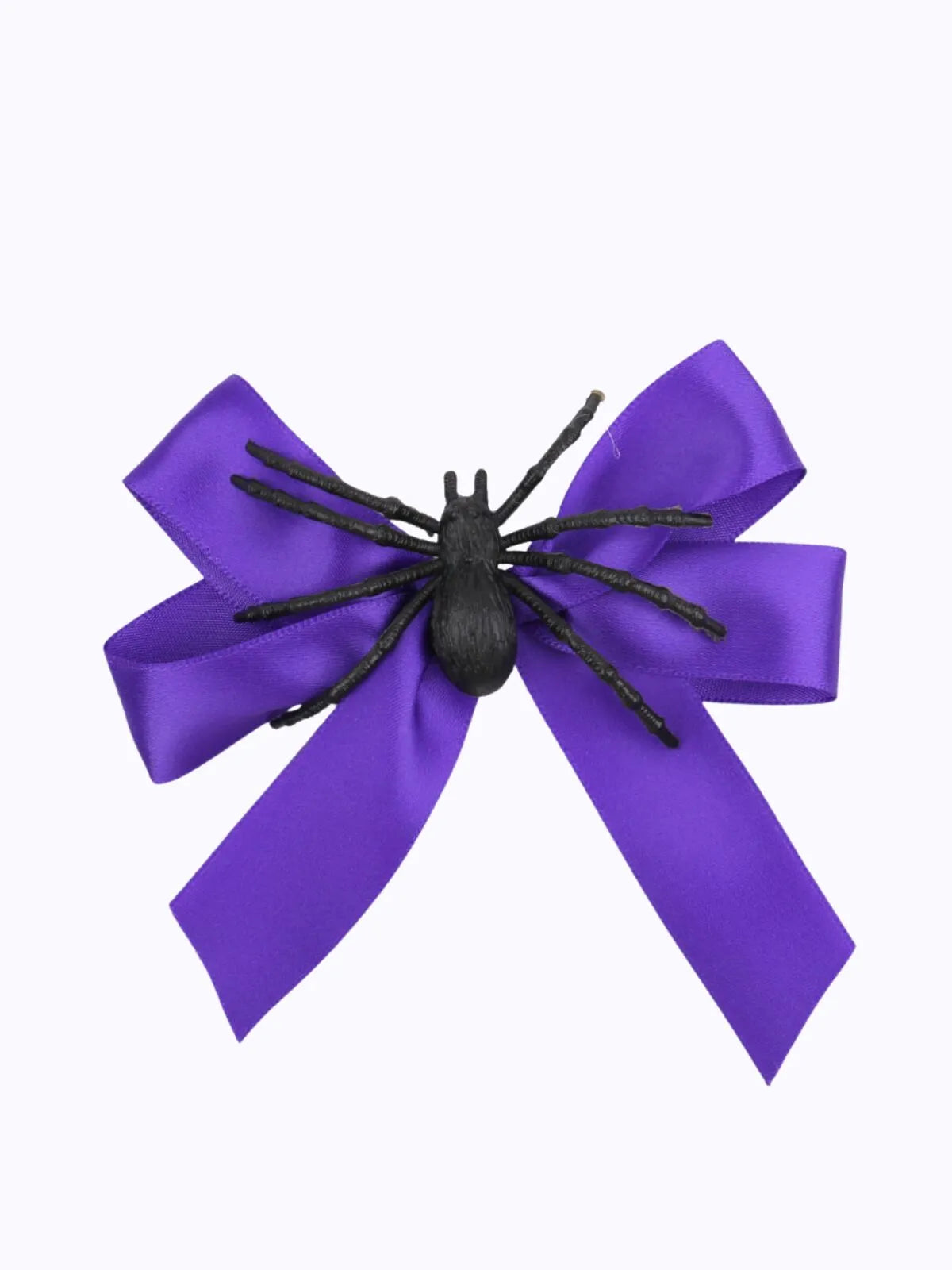 Halloween 1pc Spider Bow Hair Clip Accessory For Cosplay Cute Quirky Side Clip Unique Bangs Clip