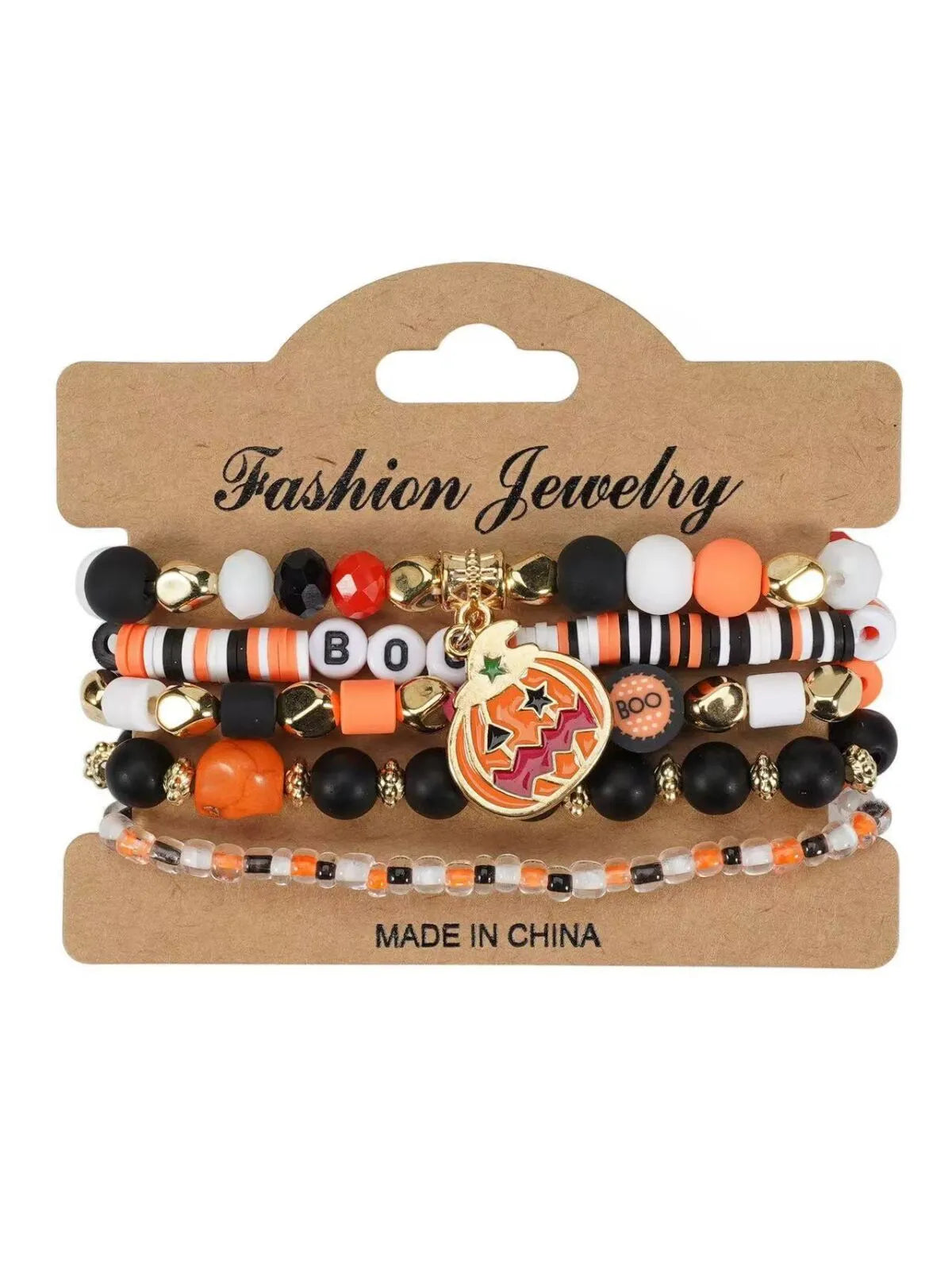 Halloween 5pcs Fantasy Friendship Jewellery Gift Bracelet  for Halloween Christmas Party Decoration