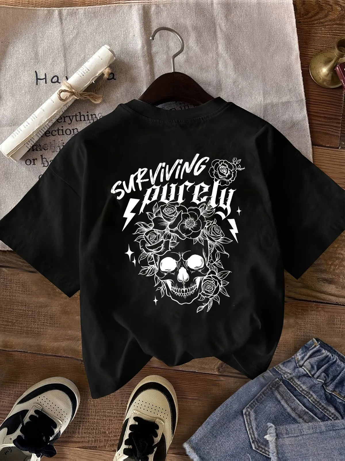 3-Pack Halloween Round Neck Graphic T-shirt