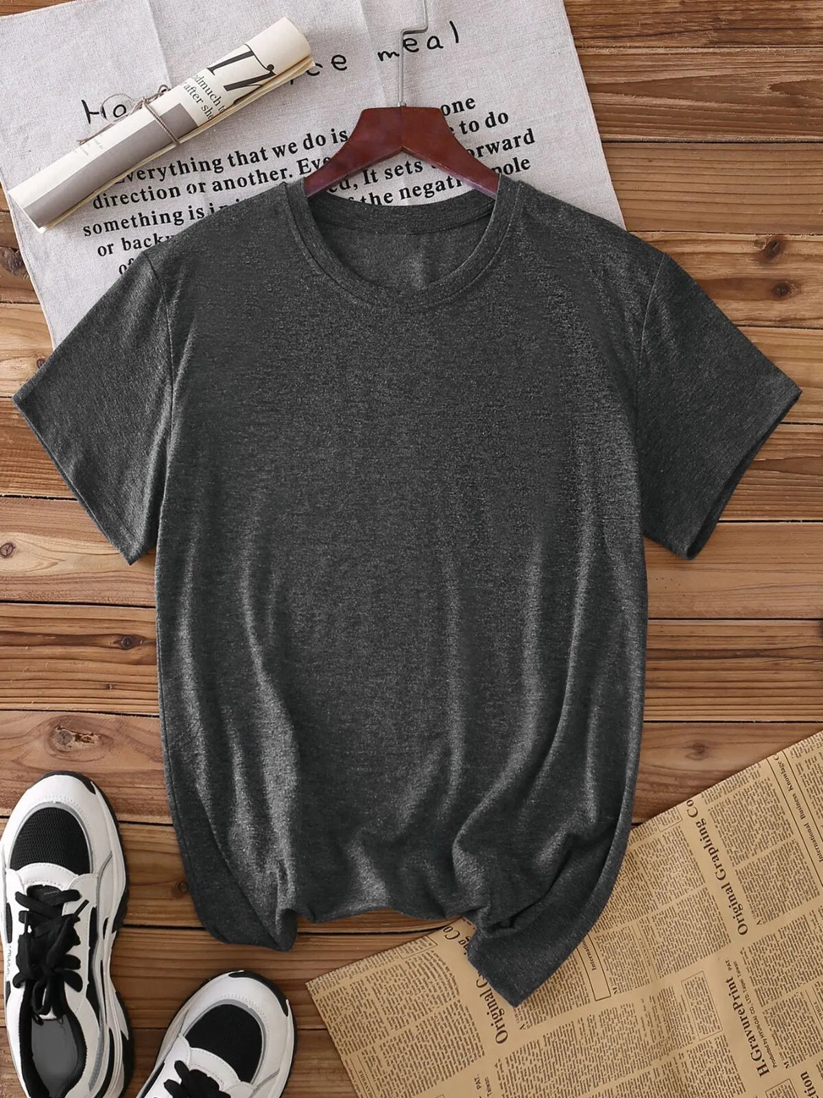 Halloween Witchy Raven F-CAW-F Dark Humor Text Round Neck T-shirt
