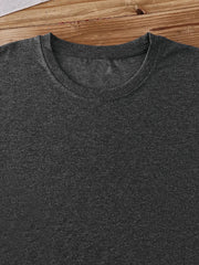 Halloween Ghost Pattern Round Neck T-shirt