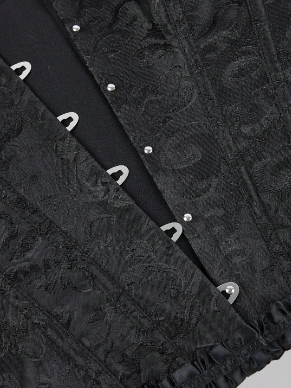 Lace-up Strapless Corset Bandeau