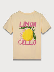 Lemon Round Neck Short Sleeve T-shirt