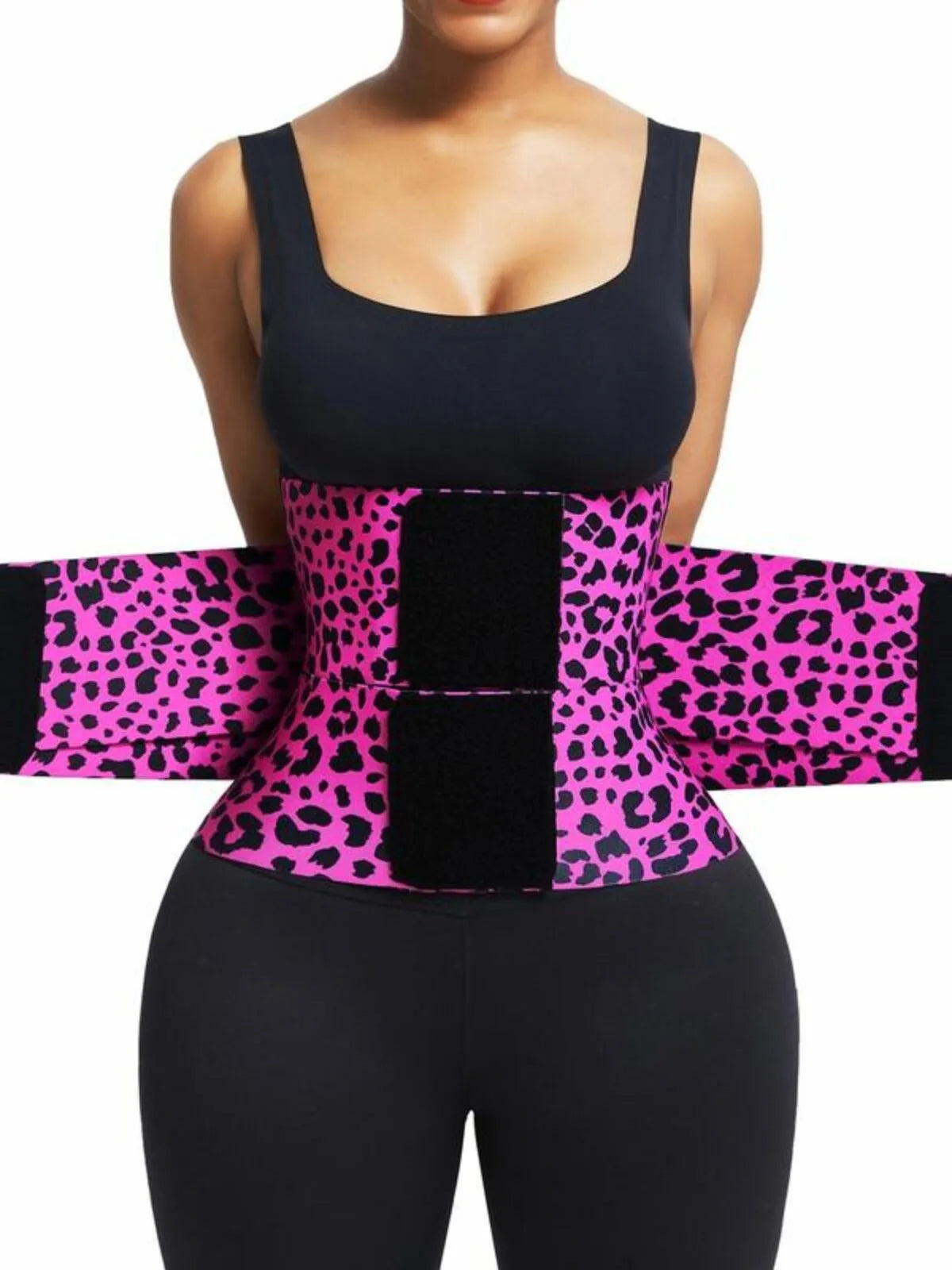 Leopard Tummy Control Body Shaper Corset Sexy Tank