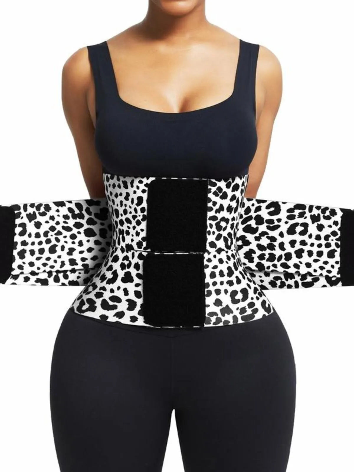Leopard Tummy Control Body Shaper Corset Sexy Tank