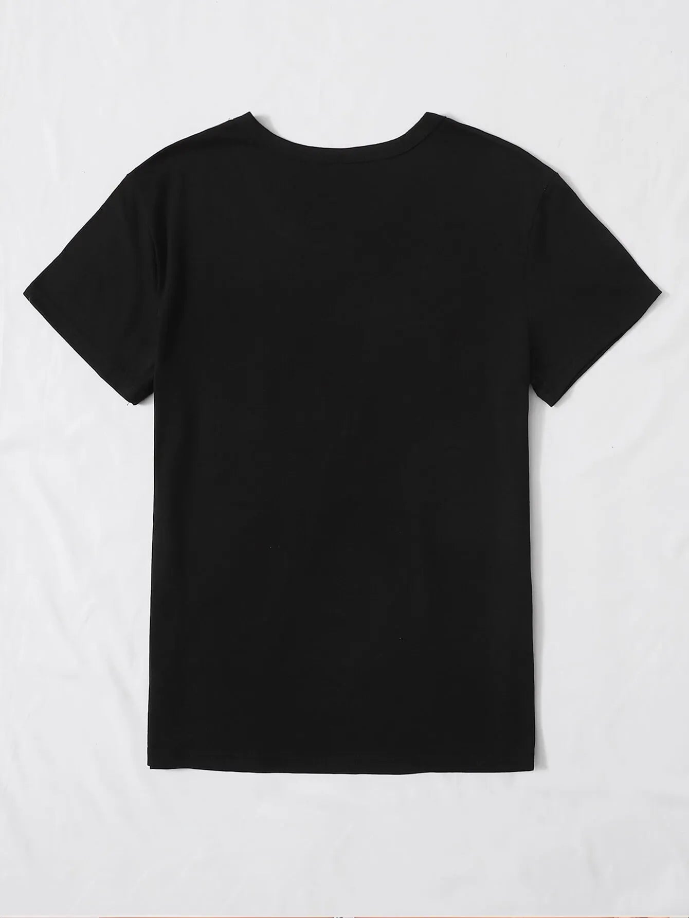 Letter CENX Round Neck T-shirt