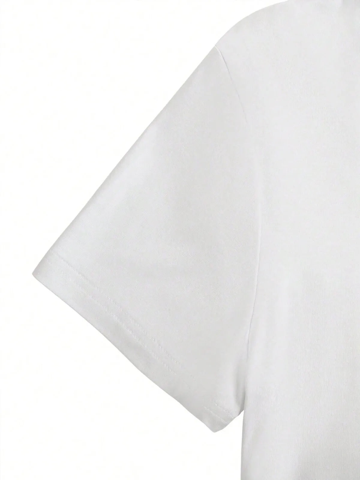 Letter PRAY WAIT TRUST Round Neck T-shirt