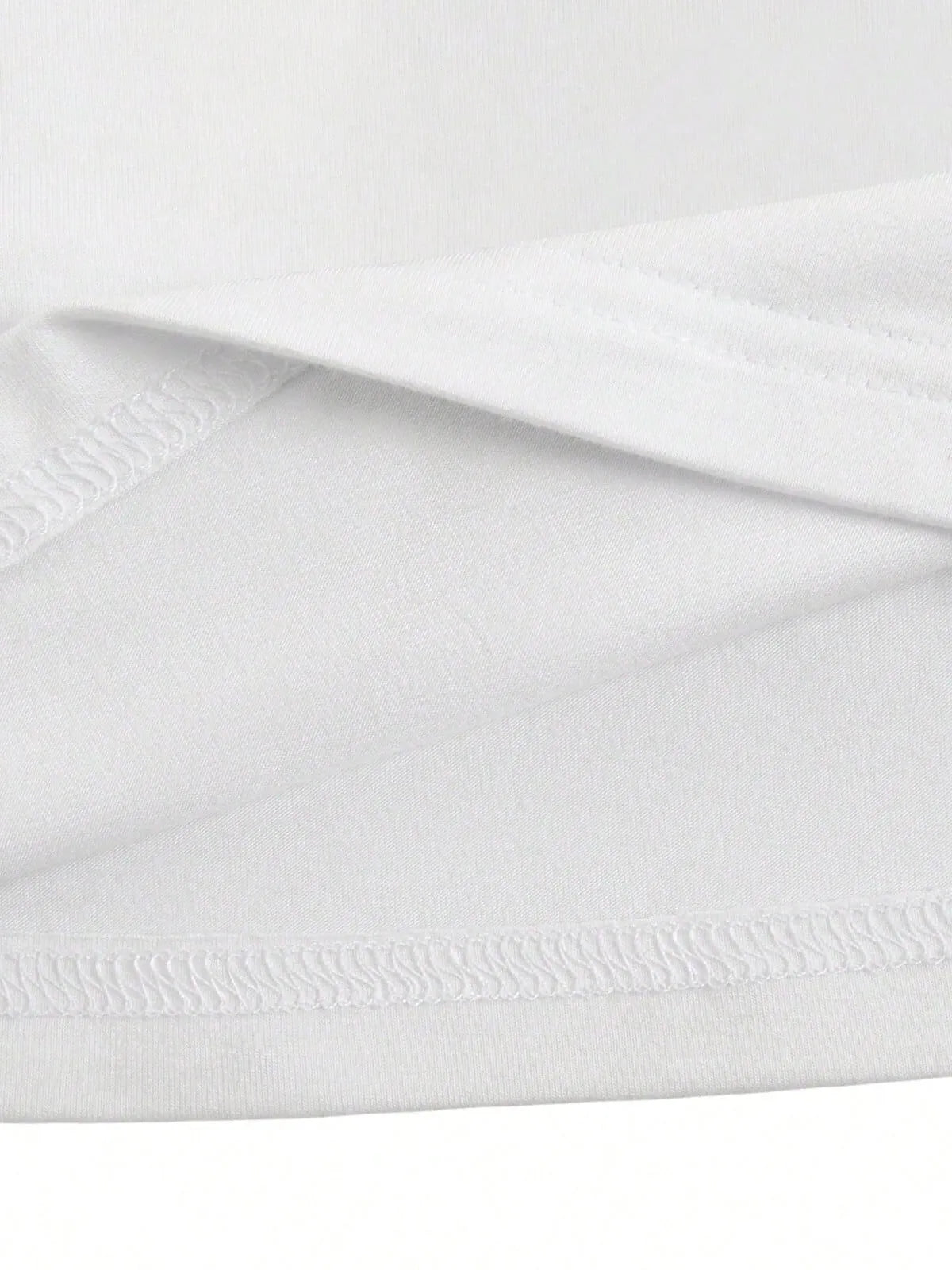 Letter PRAY WAIT TRUST Round Neck T-shirt
