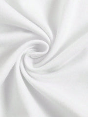 Letter Round Neck Regular Sleeve Short Sleeve T-shirt