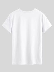 Letter Round Neck Regular Sleeve Short Sleeve T-shirt