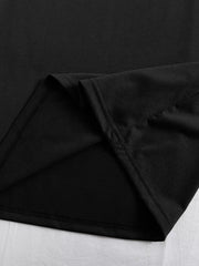 Letter Round Neck T-shirt