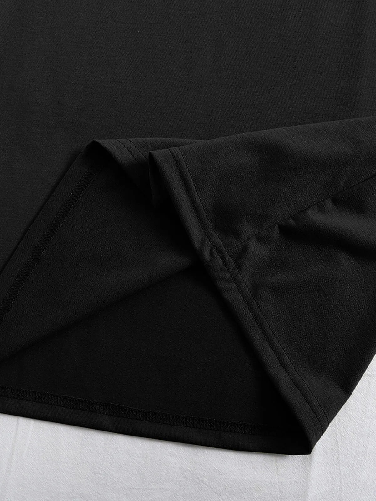 Letter Round Neck T-shirt