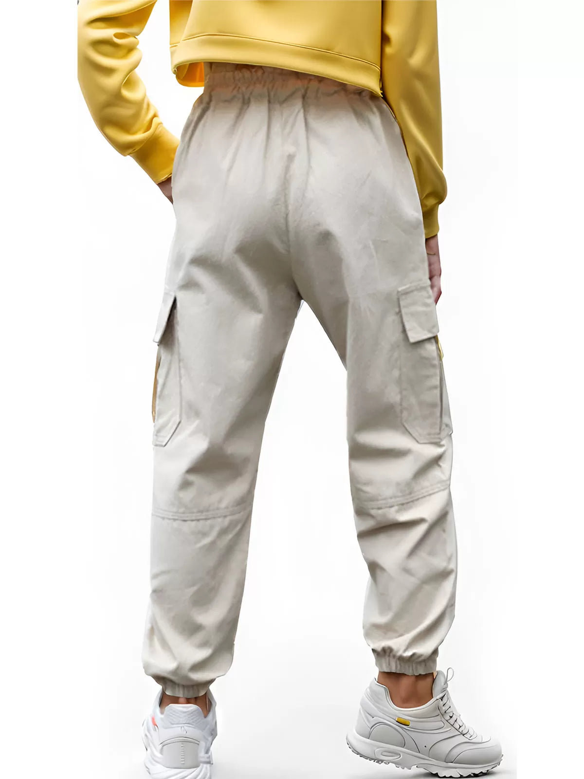 Medium Rise Poket Pants