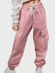 Medium Rise Poket Pants