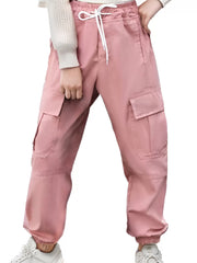 Medium Rise Poket Pants