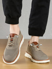 Mid-cup Round Toe Breathable and Soft Sneakers 