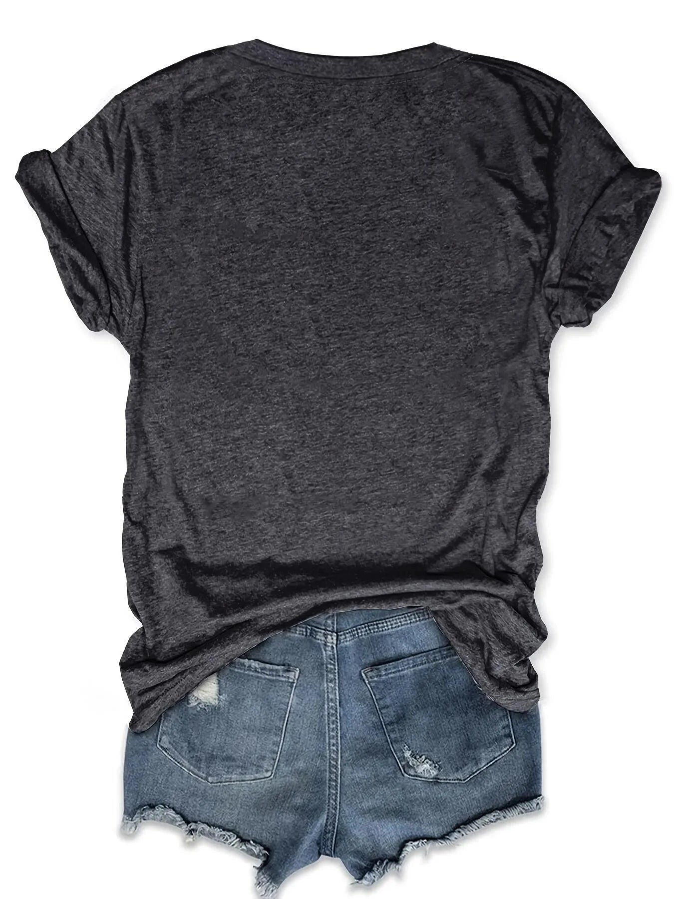 Moon Round Neck Regular Sleeve Short Sleeve Regular T-shirt