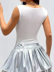 Off Shoulder Sleeveless Tank