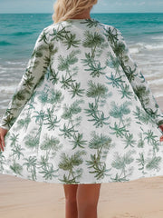 Plants Knot Low Rise Bikini Sets 