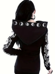 Plus Size Graphic Regular Sleeve Long Sleeve Sweatshirt