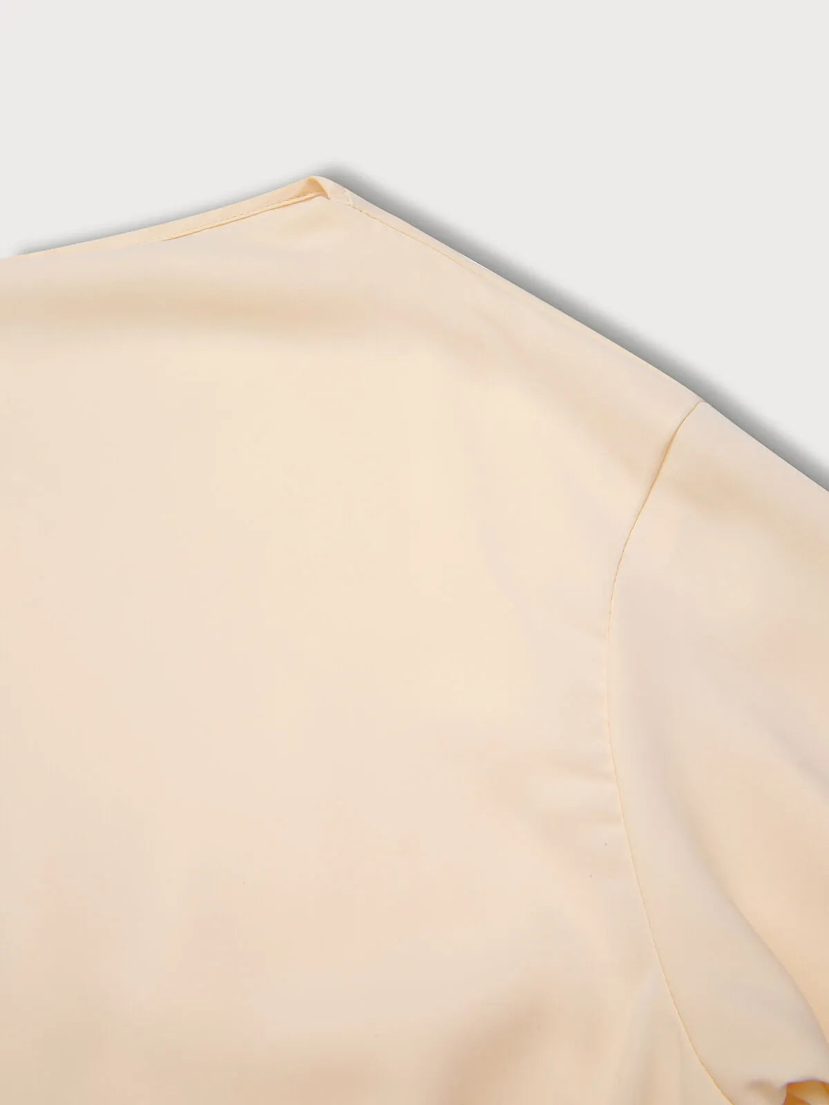 Plus Size Solid Asymmetrical Drop Shoulder Blouse