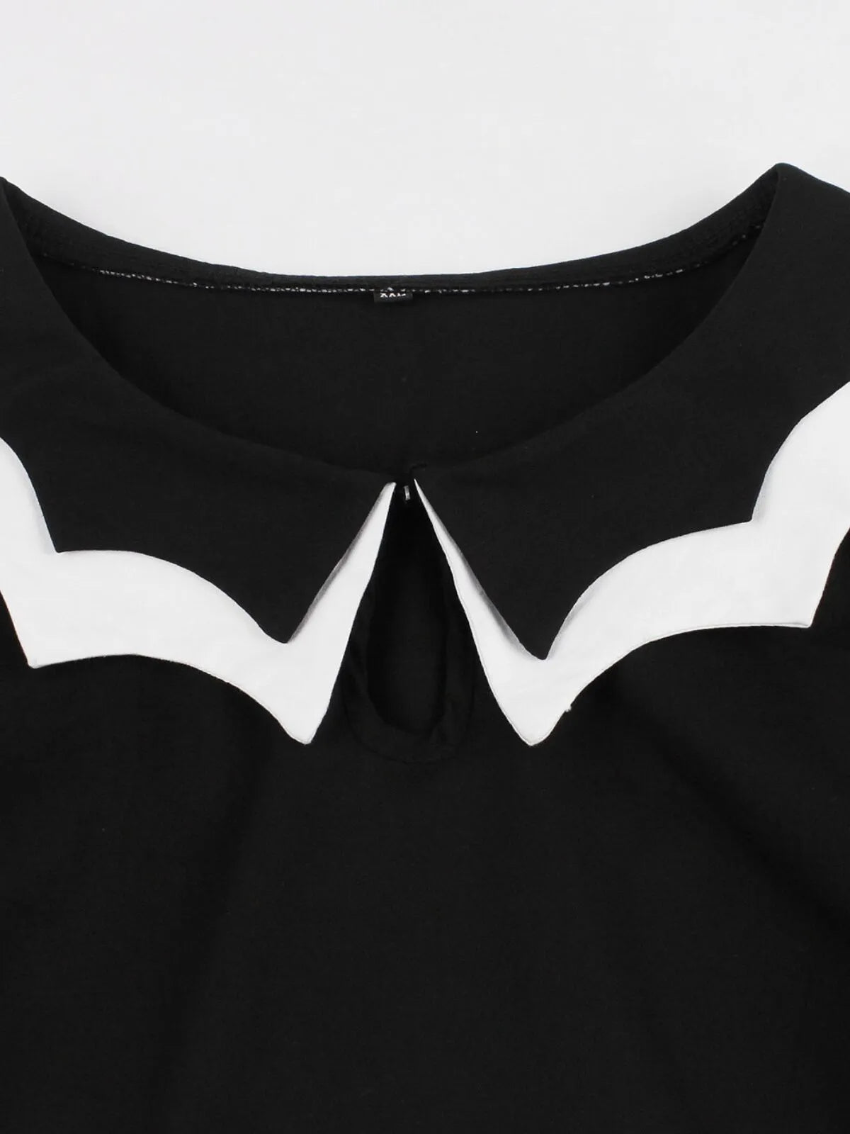 Plus Size Vintage Spider Web Bat Halloween Embroidery A-line Dress 
