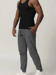 Casual Pocket Medium Rise Lightweight and Comfortable Pants