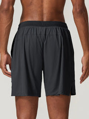 Pocket Drawstring Waist Medium Rise Tie Shorts