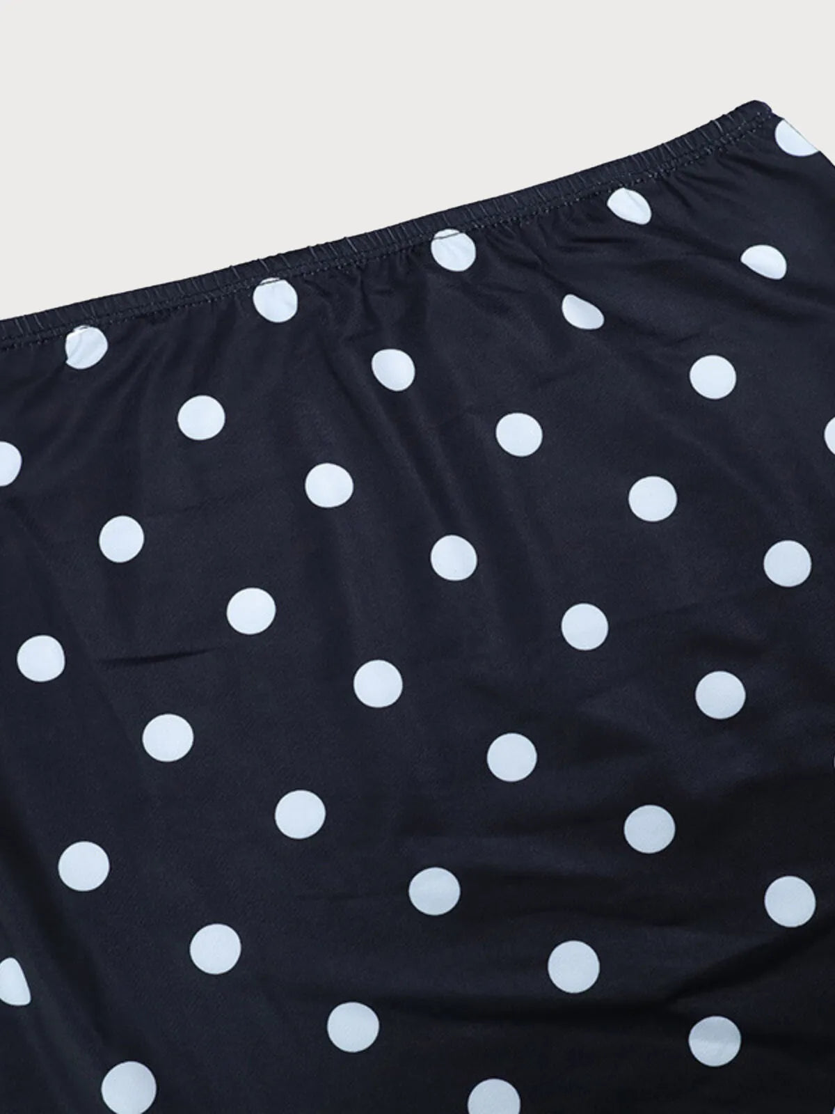 Polka Dots Retro Strapless Bandeau & Polka Dots BOdycon Skirt