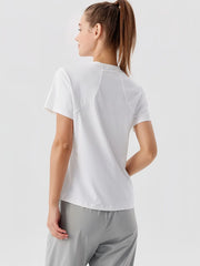 Quick Dry Sports T-shirt Lightweight Athletic Yoga Top