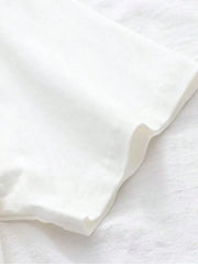 REALLY HER Printed Slogan Round Neck T-shirt