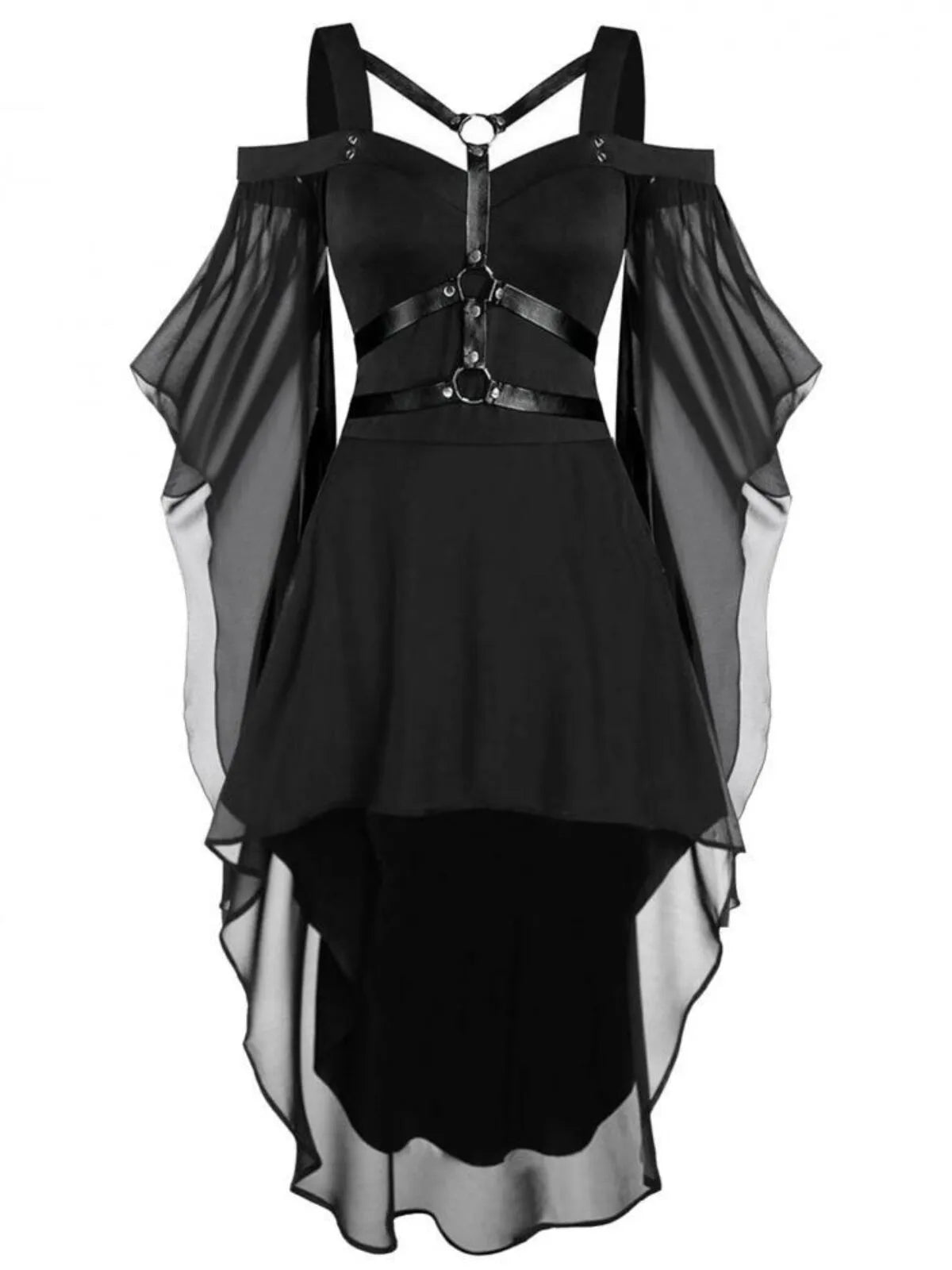 Halloween Gothic Vintage Female Clothing Sexy Bodycon Dresses