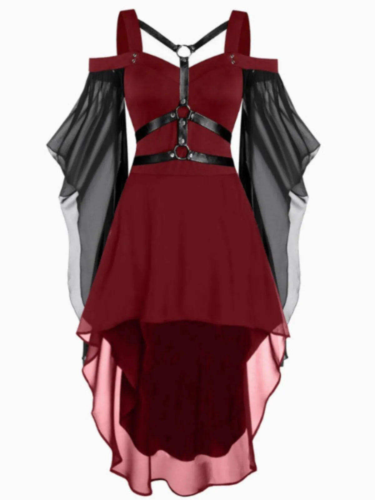Halloween Gothic Vintage Female Clothing Sexy Bodycon Dresses