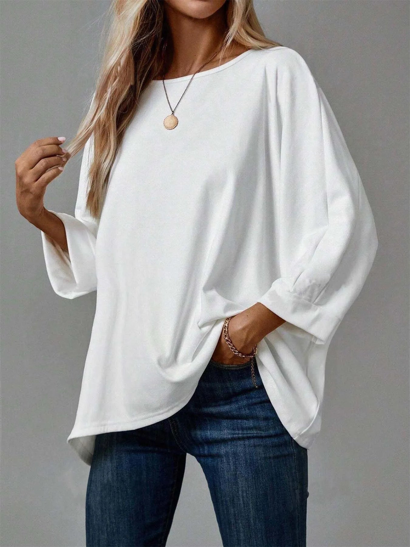 Round Neck Loose T-shirt