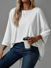 Round Neck Loose T-shirt