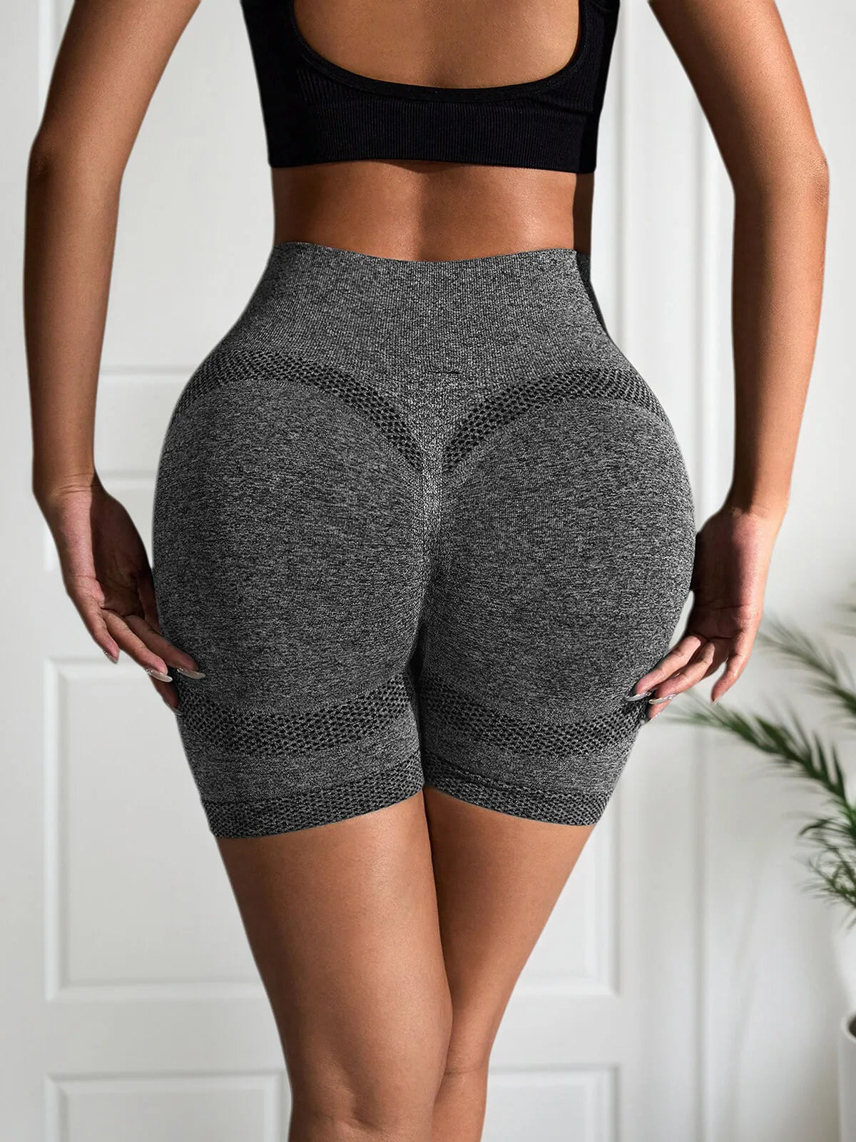 Simple Daily Sport Short Leggings For Sweat Gym Bike