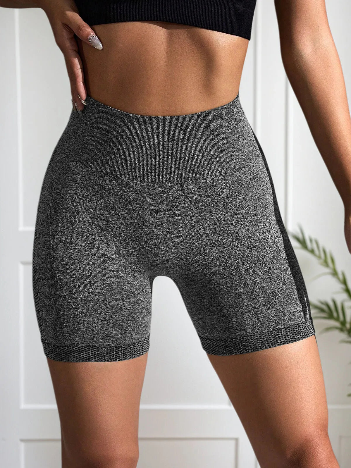 Simple Daily Sport Short Leggings For Sweat Gym Bike